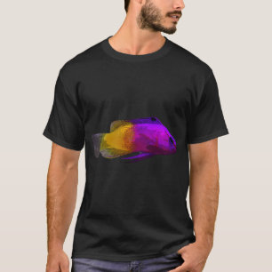 T-shirt Conception de couleur de Gramma royal