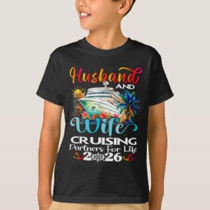 T-shirt Conception de couple de vacances en croisière de m