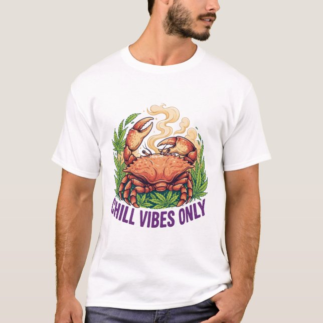 T-shirt Conception de crabe (Devant)