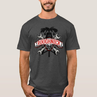 T-shirt conception de crâne de roughneck