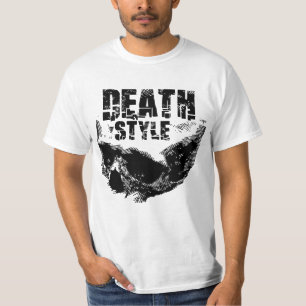 T-shirt Conception de crâne de style de mort