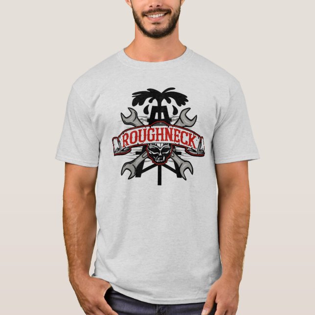 T-shirt conception de crâne de voyou (Devant)