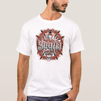 T-shirt Conception de croix de Yaqui