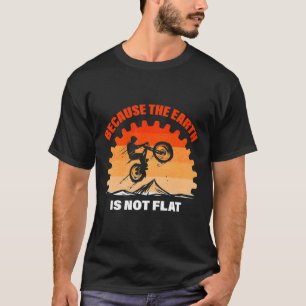 T-shirt Conception de cycliste de vélo tout terrain Vélo T