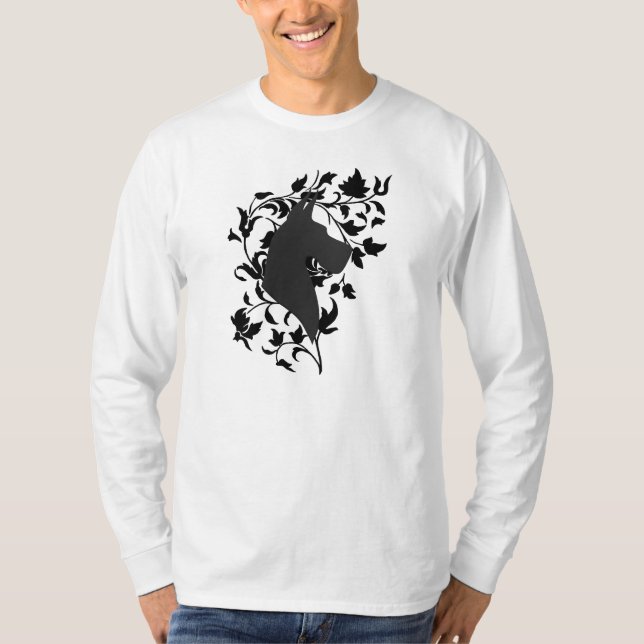 T-shirt Conception de Danois de vigne (Devant)