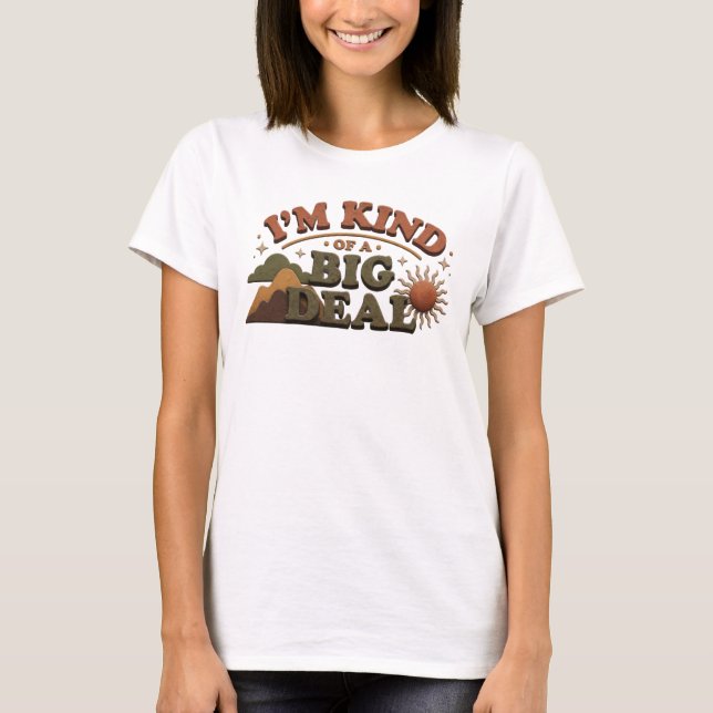 T-shirt Conception de déclaration VIBRANTE ESPÈCE DE GRAND (Devant)