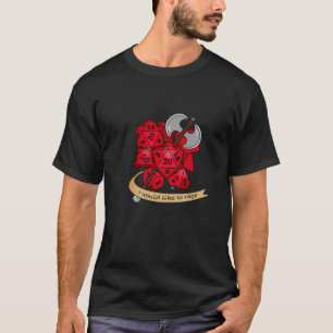 T-shirt Conception de dés barbares