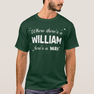 T-shirt Conception de dicton de nom William pour Williams