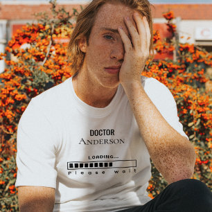 T-shirt Conception de diplôme minimaliste — Chargement du 