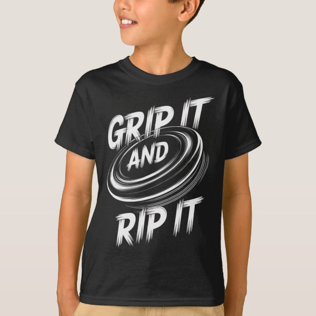 T-shirt Conception de disque de golf drôle pour hommes fem (Devant)