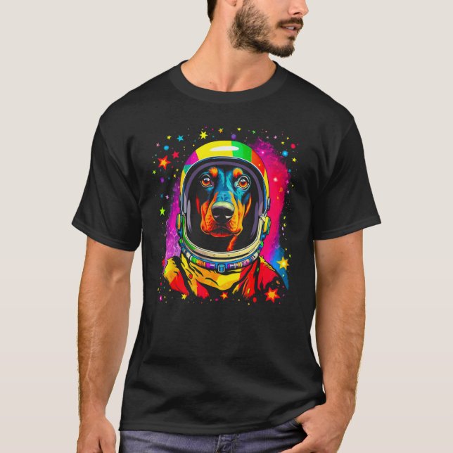 T-shirt Conception de Doberman Pinscher (Devant)