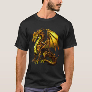 T-shirt Conception de dragon Créature mythique