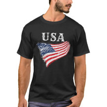 Conception de drapeau américain patriotique USA
