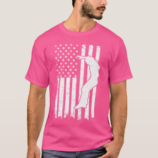 T-shirt Conception de drapeau américain pour un expert de 