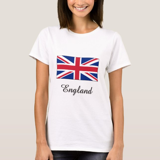 T-shirt Conception de drapeau de l'Angleterre (Devant)