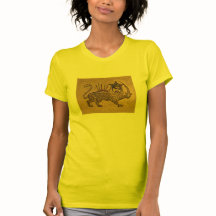 Conception de drapeau de lion