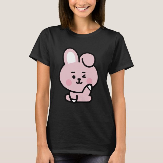 T-shirt Conception de fan de K-Pop Mignon esthétique de K- (Devant)