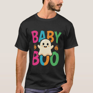T-shirt Conception de fantôme Halloween Baby Boo_1
