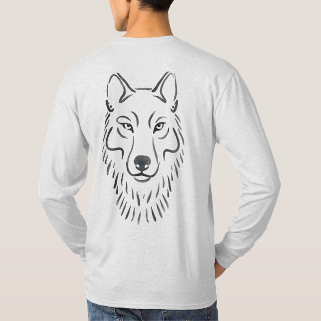 T-shirt Conception de faune moderne (Dos)