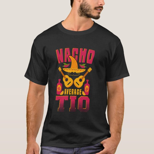 T-shirt Conception de fête de Tio drôle mexicain pas moyen (Devant)