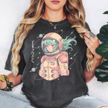 Conception de fille astronaute d'anime exploratric