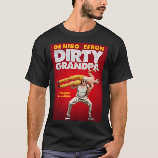 T-shirt Conception de film Grandpa (Devant)
