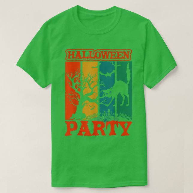 T-shirt Conception de forêt hantée effrayante drôle pour u (Design devant)