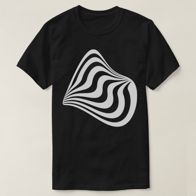 T-shirt conception de forme déformée (Design devant)