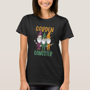 T-shirt Conception de gangster de jardin pour un jardinage