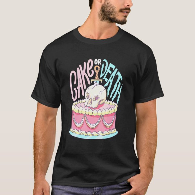 T-shirt Conception De Gâteaux Ou De Décès Pour Un Concessi (Devant)