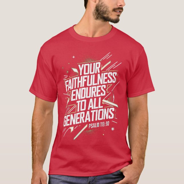 T-shirt Conception de géométries graffiti de fidélité sans (Devant)