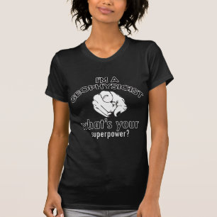 T-shirt conception de géophysicien