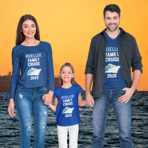 T-shirt Conception de groupe assortie pour la croisière fa