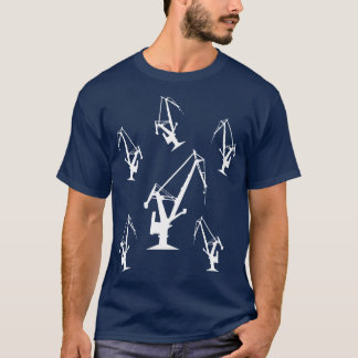 T-shirt conception de grues industrielles