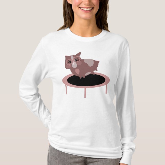 T-shirt Conception de gym drôle de fitness pour cochons d' (Devant)