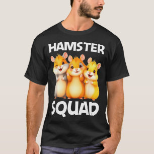 T-shirt Conception de hamster mignon pour hommes femmes en