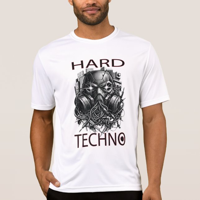 T-shirt Conception de Hard Techno (Devant)