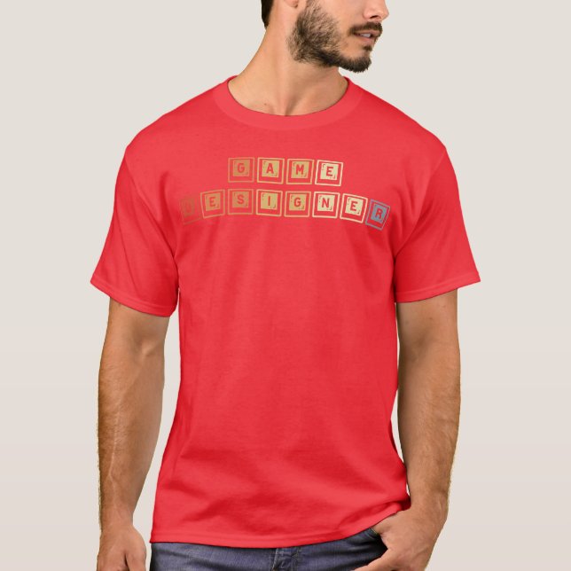 T-shirt Conception de jeu fille Vintage (Devant)