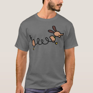 T-shirt Conception de jouets pour chien Slinky 