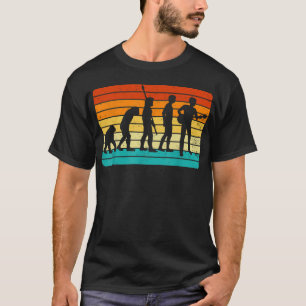 T-shirt Conception de joueur de guitare vintage Guitariste