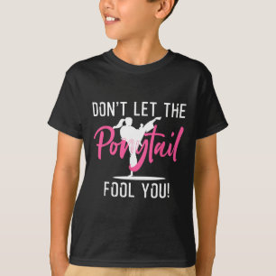 T-shirt Conception de karaté pour fille drôle Enfants Femm