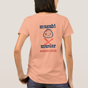 T-shirt Conception de Kawaii de meurtre de Musubi