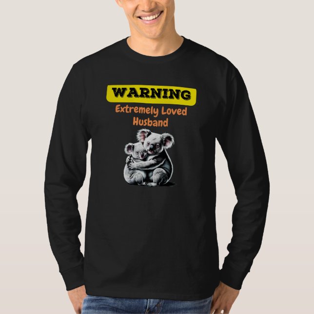 T-shirt Conception de koala adorable :  (Devant)
