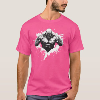 T-shirt Conception de la construction de carrosserie graph