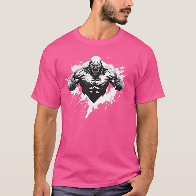 T-shirt Conception de la construction de carrosserie graph (Devant)