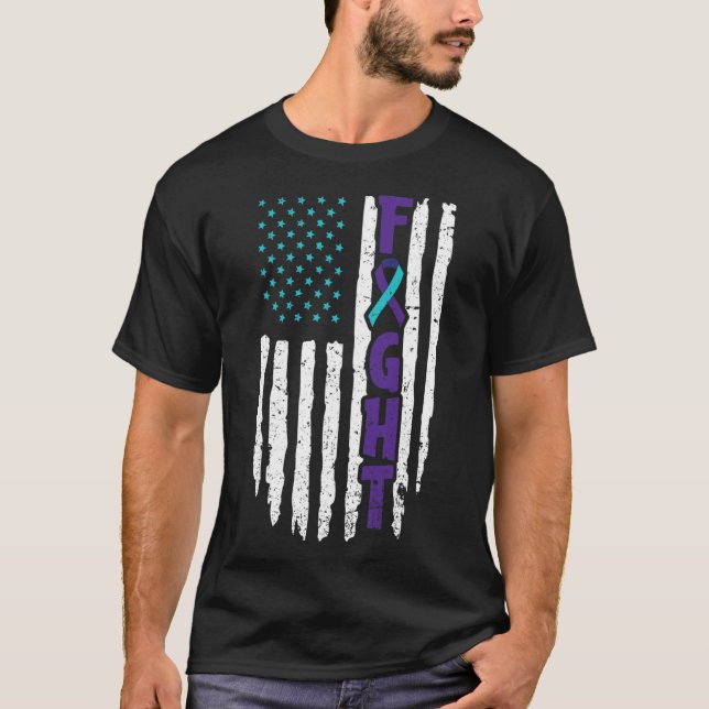 T-shirt Conception de la dépression suicidaire pour un spé (Devant)