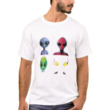 Conception de la face Alien 3D unique