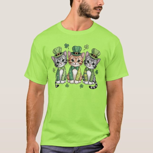 T-shirt Conception de la fête de la Saint-Patrick pour mam (Devant)