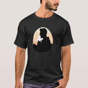 T-shirt Conception de la fête des pères Papa de chat génia