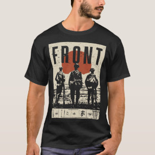 T-shirt Conception de la fraternité de première ligne des